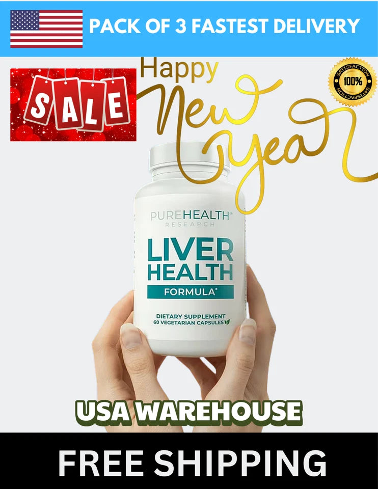 PUREHEALTH Research LIVER HEALTH Formula 60 Capsules EXP 4/2027