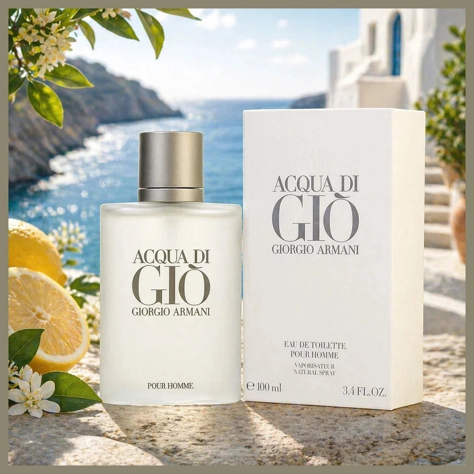 Acqua Di Gio Giorgio Armani EDT 3.4 oz 100ml Cologne for Men Spray