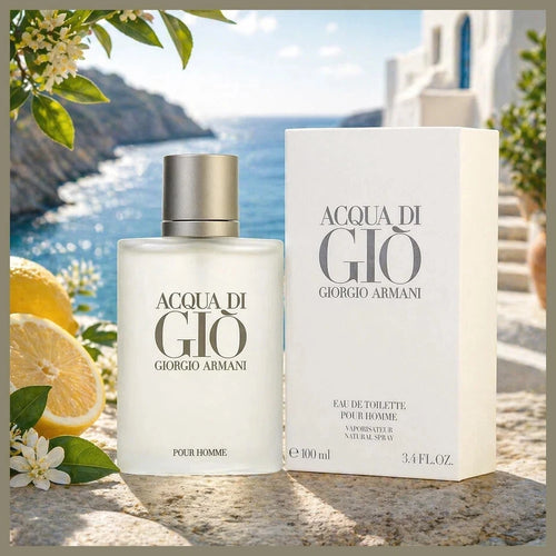 Acqua Di Gio Giorgio Armani EDT 3.4 oz 100ml Cologne for Men Spray
